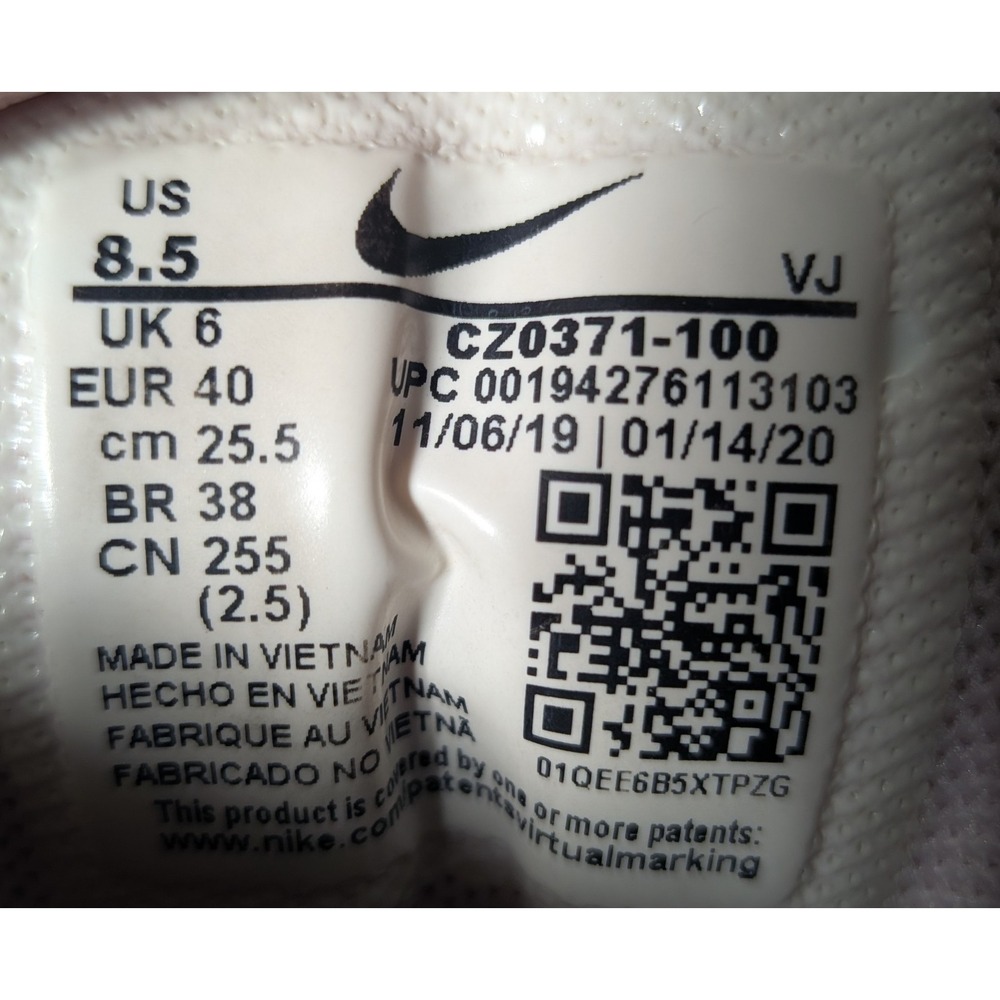 Nike Air Max 90 Shoes Womens Size 8.5 White Pink Gray CZ0371-100 Running Sneaker - Picture 6 of 7